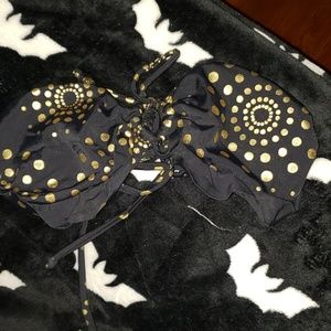 Roxy bikini size med bottom small top